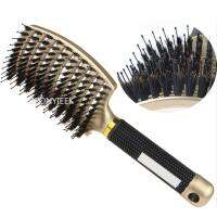 Hair Brush Scalp Massage Comb Hairbrush Bristle amp;Nylon Women Wet Curly Detangle Hair Brush for Salon Hairdressing Styling Tools