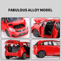 132 HONDA Fit GK5รุ่นรถ Diecast โลหะของเล่นรถรุ่นจำลองเสียงและแสงคอลเลกชันเด็ก Gift