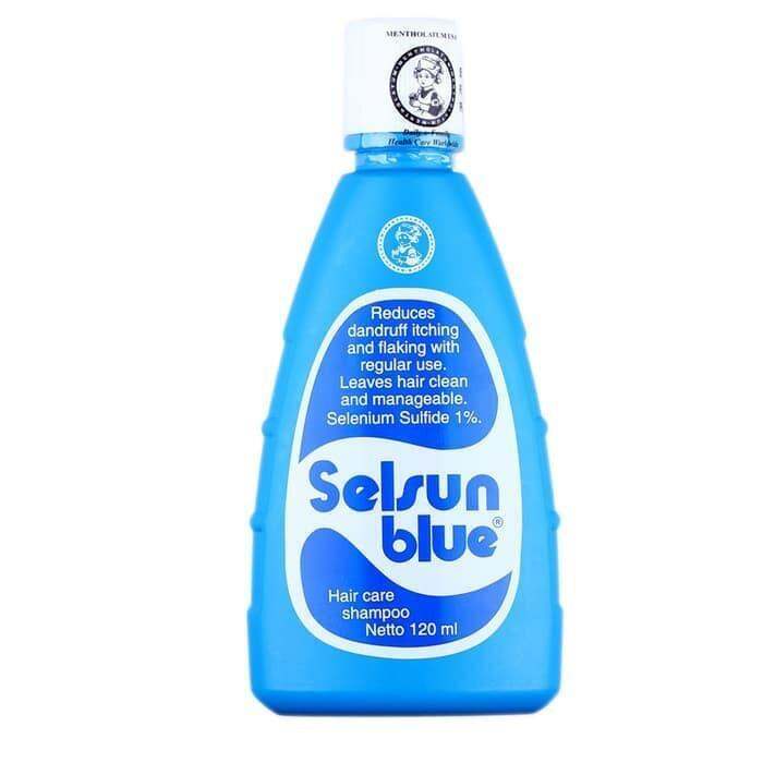 Sel Selenium Sulfide Blue Shoo Size 60ml and 120ml in Bottle for s