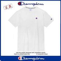 เสื้อยืดแขนสั้น Champion Dream เวอร์ชั่นญี่ปุ่นใส่ได้ทั้งชายและหญิงผ้าคอตตอนแท้ขนาดเล็กปักลายรูปตัวซีเสื้อเชิ้ตลำลองเสื้อใส่สบายสำหรับนักเรียน