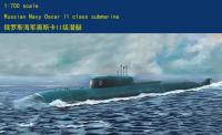 HobbyBoss ชุด87021สร้างเรือดำน้ำรัสเซีย Oscar II 1/700ชุดแบบจำลองย่อขนาด