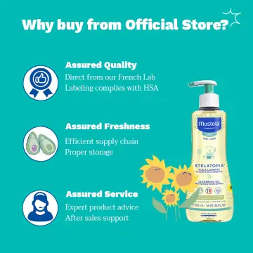 Comprar Mustela Stelatopia Cleansing Oil Atopic Skin Fragrance-Free 500ml ·  Brasil