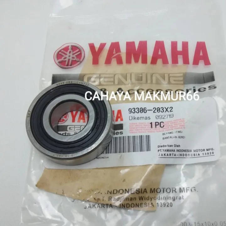 BEARING 6203 AS PULLY MIO J/MIO SOUL/FINO Laher Bearing 6203 2RS Bering