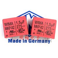 10PCS/30PCS Germany Capacitor WIMA MKP-X2 275V 1.5UF 275VAC 155 1U5 Pitch 27.5mm FREE SHIPPING