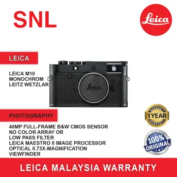 Leica M10-R Rangefinder Camera With 40MP Full-Frame Color Sensor