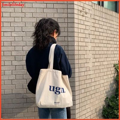 ✸﹉♕ Cute Ugh Ladies Handbags Canvas Tote Bag Reusable Shoulder Shopper Bags