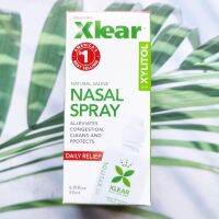 สเปรย์พ่นล้างจมูก ล้างไซ นัส Xylitol Saline Nasal Spray Fast Relief 22 mL (Xlear®)