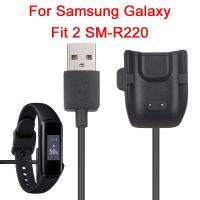 1ชิ้นแท่นชาร์จโทรศัพท์สำหรับ Galaxy Fit 2 SM-R220สายรัดข้อมือนาฬิกาข้อมืออัจฉริยะเครื่องชาร์จไฟ USB สถานีแท่นชาร์จพลังงาน