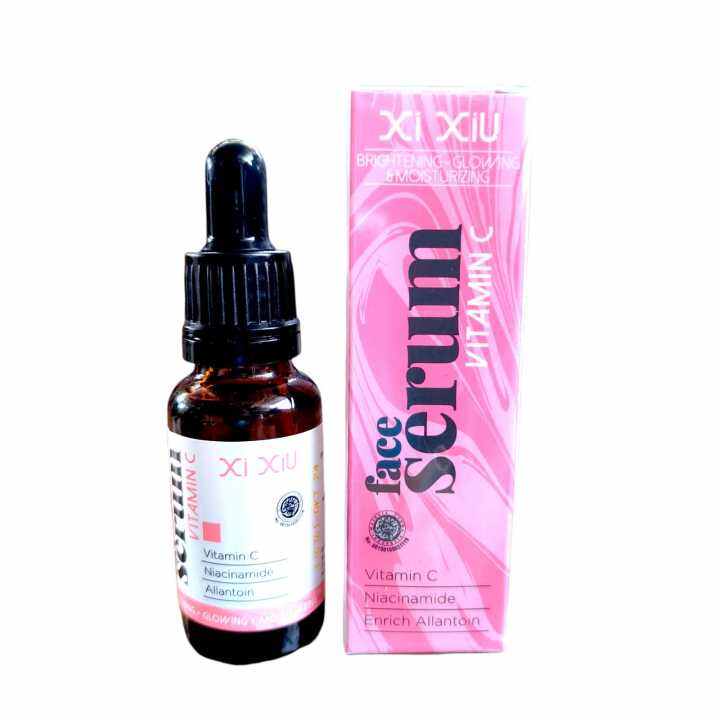 Serum XIU XIU Glowing Bpom Face Vitamin C / Xixiu Serum Wajah Lazada
