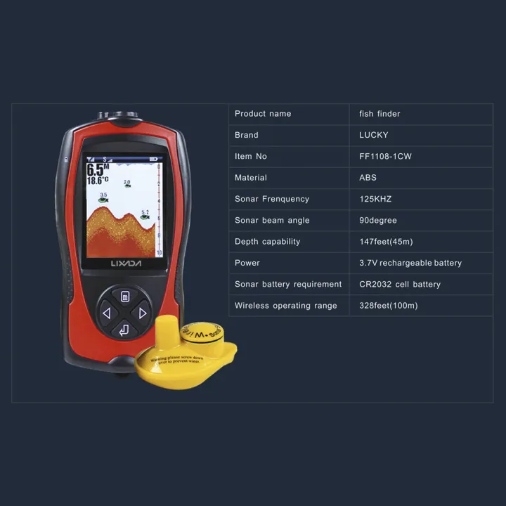 lixada-ที่ชาร์จไฟได้แบบ2-in-1-เครื่องโซนาร์ทรานดิวเซอร์แบบไม่ต้องต่อสาย-lcd-ขนาด2-4นิ้วเครื่องหาปลาเครื่องตรวจจับปลาสัญญาณเรือหาปลาในมหาสมุทรน้ำแข็ง