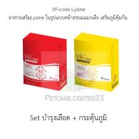 VF+Core ขนมแมวเลียสูตร RB บำรุงเลือด1 กล่อง+ LS เสริมสร้างภูมิคุ้มกัน 1 กล่อง set 2 กล่อง