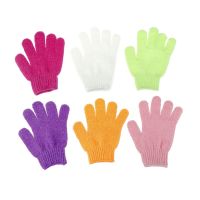 【cw】 1pc Peeling Exfoliating Mitt Gloves Resistance Massage Sponge Moisturizing Foam 1