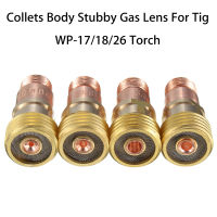 Forgelo ทองเหลือง Collets Body Stubby Gas เลนส์ Connector พร้อมตาข่ายสำหรับ Wp-17/18/26ไฟฉายเชื่อม Accessories