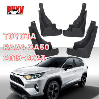 BuyV รถ Mudguard Mud Flaps สำหรับ Toyota RAV4 XA50,4 PCS รถด้านหน้าด้านหลังล้อ Splash Guard อุปกรณ์เสริม Protector