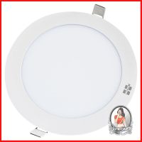 โคมไฟดาวน์ไลท์ รางนีออน ดาวน์ไลท์ ดาวน์ไลท์ LED HI-TEK ECO HFLEPR012W ROUND 12 วัตต์ WARMWHITE 
 โครงสร้างผลิตจากอะลูมิเ