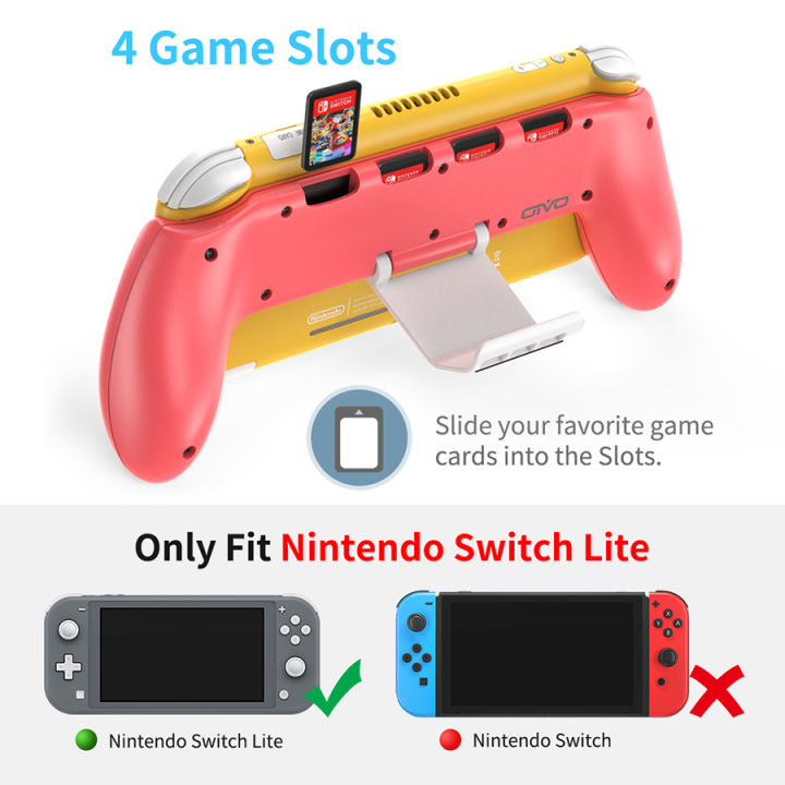 oivo-เคสมือจับตามหลักสรีรศาสตร์สำหรับ-nintendo-switch-lite-ที่จับคอนโซลเกมพร้อมฝาปิด4ปุ่มสำหรับ-nintendo-switch-lite-คอนโซล