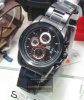 Alba นาฬิกาข้อมือผู้ชาย รุ่น SignA Sport Chronograph Gent  AF8Q37X1 - สีดำ