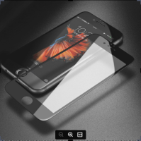 5D ฟิล์มกระจกนิรภัย ฟิล์มเต็มจอ กาวเต็ม ไอโฟน6 สีดำ 5D Tempered Glass Full film Full Glue Screen For iPhone 6 (4.7) Blac