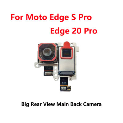 108MP ดั้งเดิมกล้องมองหลังขนาดใหญ่สำหรับ Motorola Moto Edge S Pro Edge 20 Pro ชิ้นส่วนโมดูลกล้องขนาดใหญ่หลัง