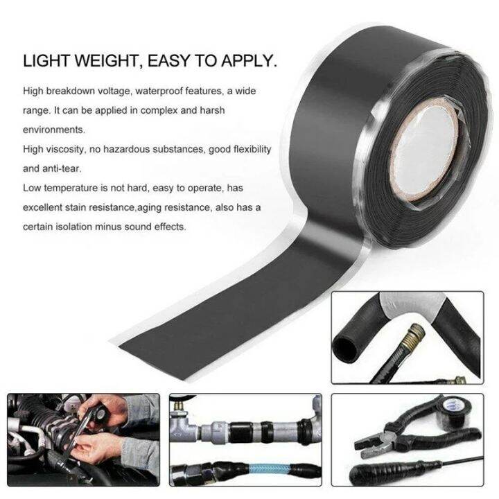 powerful-magical-black-self-adhesive-silicone-repair-tape-fiber-waterproof-high-adhesion-pipe-seal-repair-sealing-tape