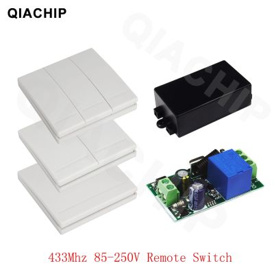 【YF】✓  QIACHIP 433 MHz 85V 110V 220V 1 CH Receiver Relay Module Lamp Controller 433.92