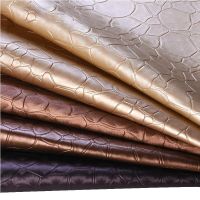 Faux Leather Fabric By The Meter for Upholstery Diy Sofa Covers Sewing Small Stone Pattern Semi-pu Waterproof Textile Decorative