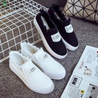 HD canvas shoes รองเท้าผ้าใบ รองเท้าลำลองหญิง รองเท้าสีขาว รองเท้าสไตล์เกาหลี สไตล์ รองเท้า