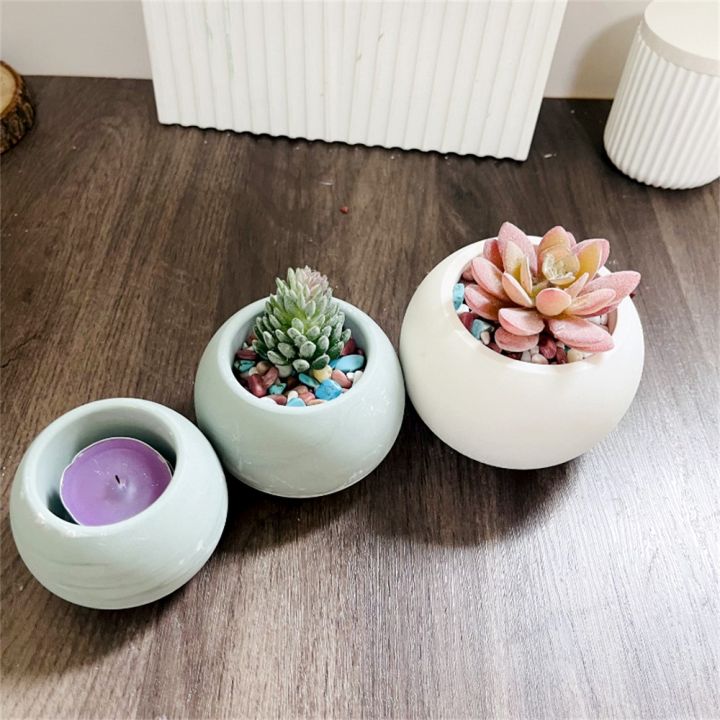 mould-home-decor-crystal-epoxy-plaster-jars-fleshy-flowerpot-concrete-flowerpot-silicone-mold