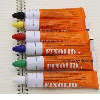 READYSTOCK ? French FIXOLID T300 Bolt Anti-Loose Marker Pen Red Marker Paste Screw Tamper-Proof Torque Marker Pen 50ML Mechanical Engineering Rail Transit Toothpaste Liquid Marker Pen