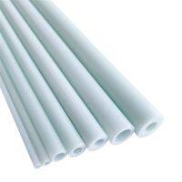 10Pcs Length 1000mm White Fiberglass Tube OD3mm-25mm High-Strength And High-Quality Insulated Hollow Fiberglass Rigid Pipe Wires Leads Adapters