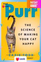(มาใหม่) หนังสืออังกฤษ Purr : The Science of Making Your Cat Happy [Hardcover]