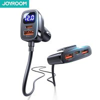 LongShengShenShangMao เครื่องชาร์จ Joyroom USB C Type C 5พอร์ตพร้อมจอแสดงผล78W 5-In-1 PD3.0การชาร์จ /Pps/ QC4.0