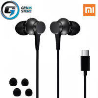 หูฟังสำหรับเสียวมี่ Xiaomi Type-c Headphones และไมโครโฟนในตัว สำหรับMi 9 8 SE Lite 5S Plus 5X MiX MAX 10 Pro Note 3 Huawei P20 P30 P40 Pro OPPO VIVO Samsung Huawei รับประกัน 1 ปี BY GESUS STORE