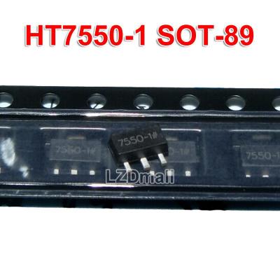20ชิ้น HT7550-1 SOT89 HT7550 HT7550A-1 7550-1 SMD Dropout ต่ำวงจรควบคุมแรงดันไฟฟ้าสามขั้วควบคุม