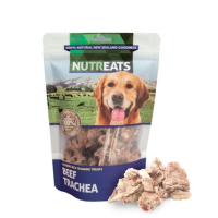 Nutreats Beef Trachea นูทรีทส์ หลอดลมวัวฟรีซดราย ขนมสุนัขพรีเมี่ยมเพื่อสุขภาพ