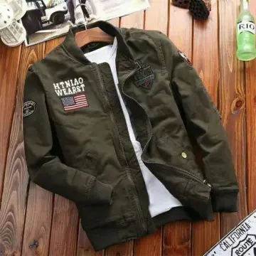 Casual jackets Ambush - Cotton cargo jacket - BMYE003S21DEN0010400
