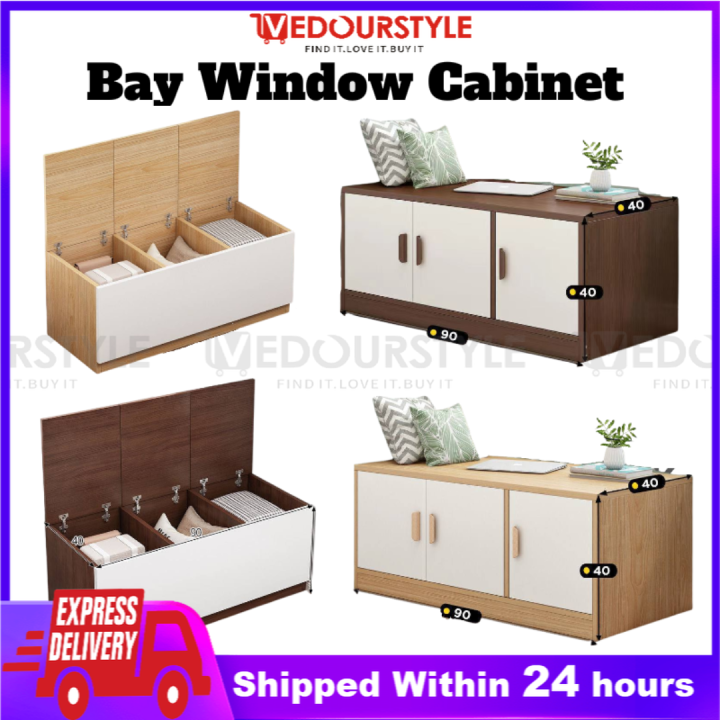Vedourstyle L60/90cm Bay Window floor storage balcony