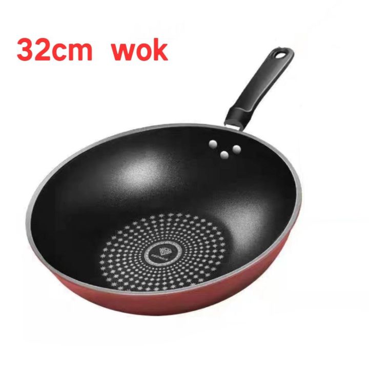 Korean Non-Stick 32cm Extra Star Frying Cooking Wok Pot Pan