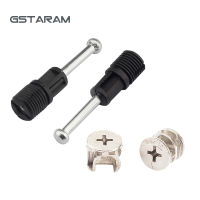 Two in one Screw Furniture Connector Three In One Wardrobe Furniture Screw Bed Cabinet Fixer Nut Connection Fittings