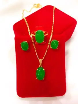 Jade necklace online set