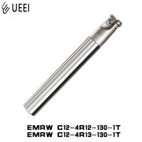 1ชิ้นรอบจมูก Indexable End Mill Emrw C12-4r12-130-1t Emrw C12-4r13-130-1t 1Flut ความยาว130มิลลิเมตร