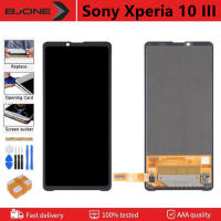 6.0นิ้ว หน้าจอSony Xperia 10 III SO-52B SOG04 XQ-BT52 A102SOจอแสดงผล LCDสัมผัสหน้าจอ Digitizer สมัชชาแก้วอะไหล