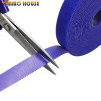 [Timmo บ้าน] 1เซนติเมตร X 1เมตรพลาสติกไนล่อนม้วนเก็บสายเคเบิ้ลคลิป Velcro สายเทปซีลโต๊ะทำงานการจัดการ