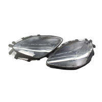 ไฟหน้า Talage ฝาครอบเลนส์ทดแทนสำหรับ Corvette C6 20936419 20789711สีขาว