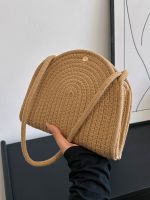 LASGO Niche design bags 2023 new woven womens bags are popular this year hand bags versatile fashion shoulder and underarm bags 【QYUE】