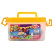 Fahasa - Đất Nặn Kiddy Clay 12 Màu 1000g + Bộ Dụng Cụ BTS18002