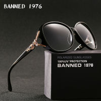 BANNED 1976 Luxury Women Polarized Fashion Sunglasses New Ladys UV Protection Feminin Cool Sun Glasses Vintage Gafas De Sol