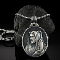 Christianity Christ Jesus Savior Shepherd Pendant Necklace Mens Catholic Religious Tag Accessories Chains Pendants Necklaces