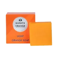 ? 3 ชิ้น สบู่ไล light orange soap(แพคเกตใหม่) [ช่วงโปรโมชั่น]