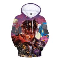 Sudadera con capucha para hombre y mujer, suéter de gran tamaño con estampado 3d de Juice Wrld, estilo Harajuku y Hip Hop, novedad de 999